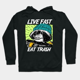 Live Fast Eat Trash Hoodie